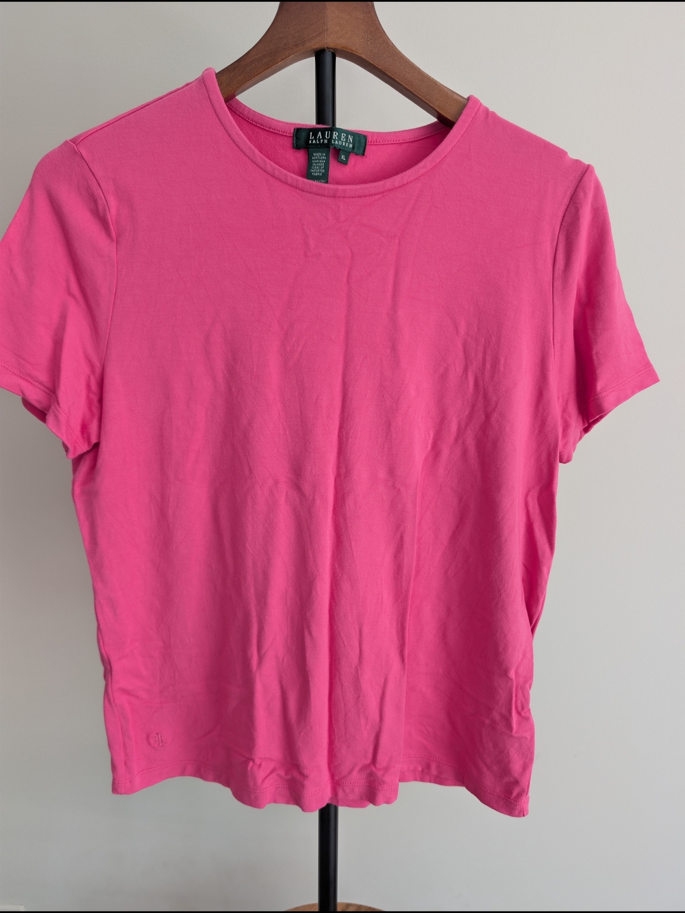 Ralph Lauren Pink Short-Sleeve Crewneck Tee
